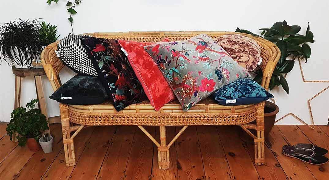 Hot Haveli handmade cushions